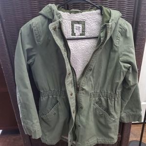 Gap Brand Kid's Army green jacket Size M